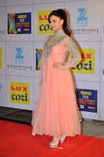 Elli Avram at Zee Awards red carpet in Filmcity, Mumbai on 8th Feb 2014